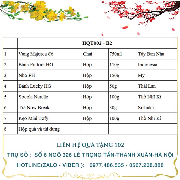 Hộp Quà Tết In Logo IQT002 - ảnh 2