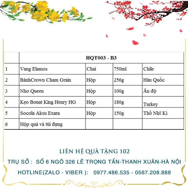Hộp Quà Tết In Logo IQT003 - ảnh 2