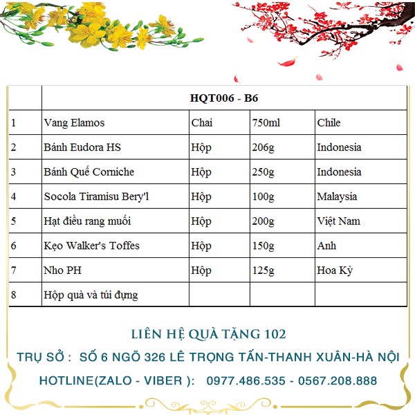 Hộp Quà Tết In Logo IQT006 - ảnh 2