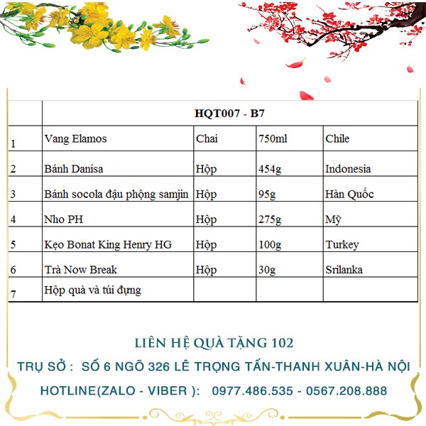 Hộp Quà Tết In Logo IQT007 - ảnh 2