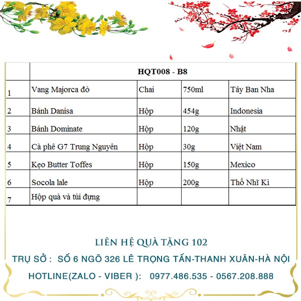 Hộp Quà Tết In Logo IQT008 - ảnh 2