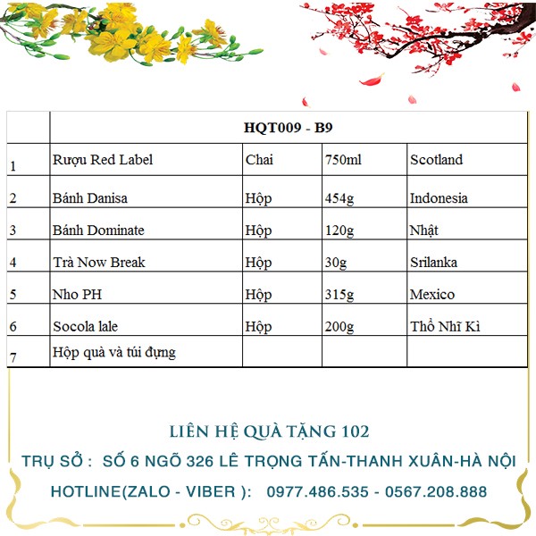Hộp Quà Tết In Logo IQT009 - ảnh 2