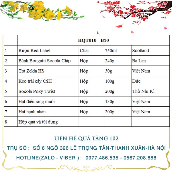 Hộp Quà Tết In Logo IQT010 - ảnh 2
