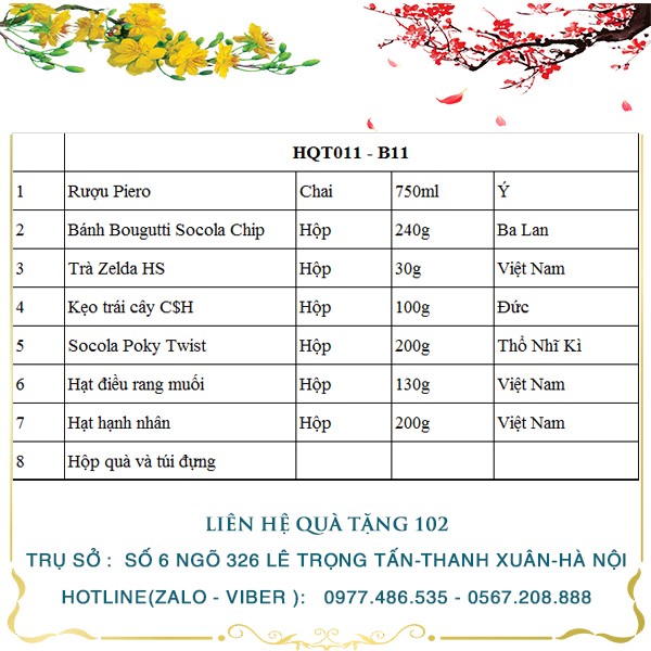 Hộp Quà Tết In Logo IQT011 - ảnh 2