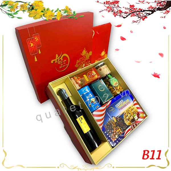 Hộp Quà Tết In Logo IQT011 - ảnh 3