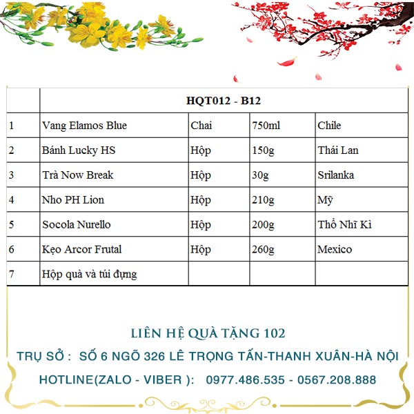 Hộp Quà Tết In Logo IQT012 - ảnh 2