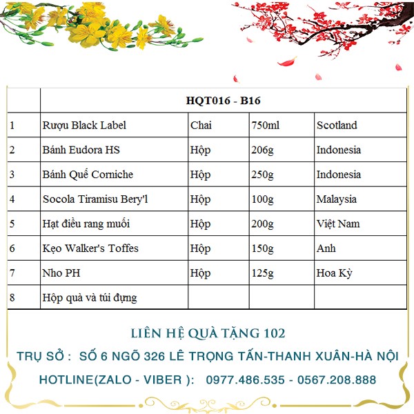 Hộp Quà Tết In Logo IQT016 - ảnh 2