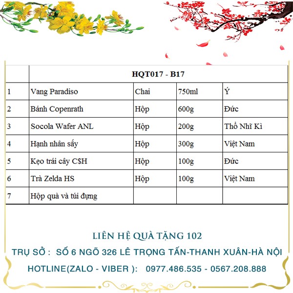 Hộp Quà Tết In Logo IQT017 - ảnh 2
