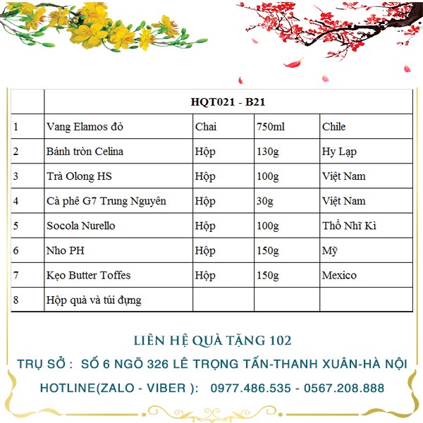 Hộp Quà Tết In Logo IQT021 - ảnh 2