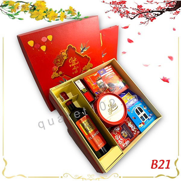 Hộp Quà Tết In Logo IQT021 - ảnh 3