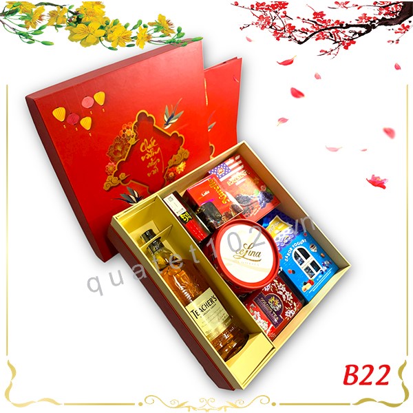 Hộp Quà Tết In Logo IQT022 - ảnh 3