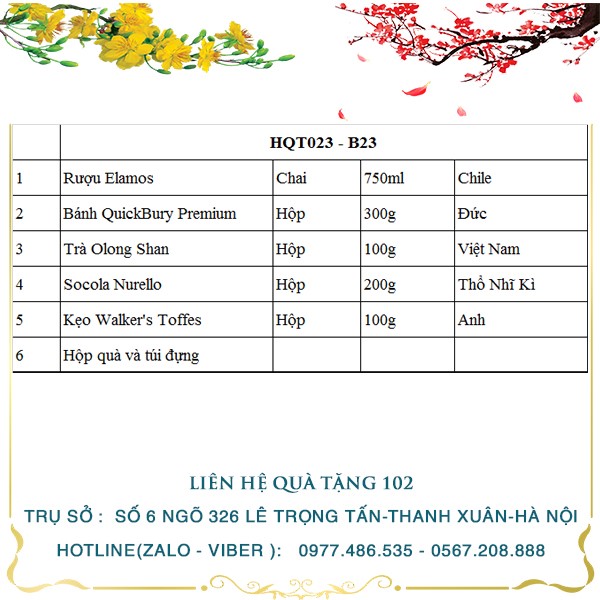 Hộp Quà Tết In Logo IQT023 - ảnh 2