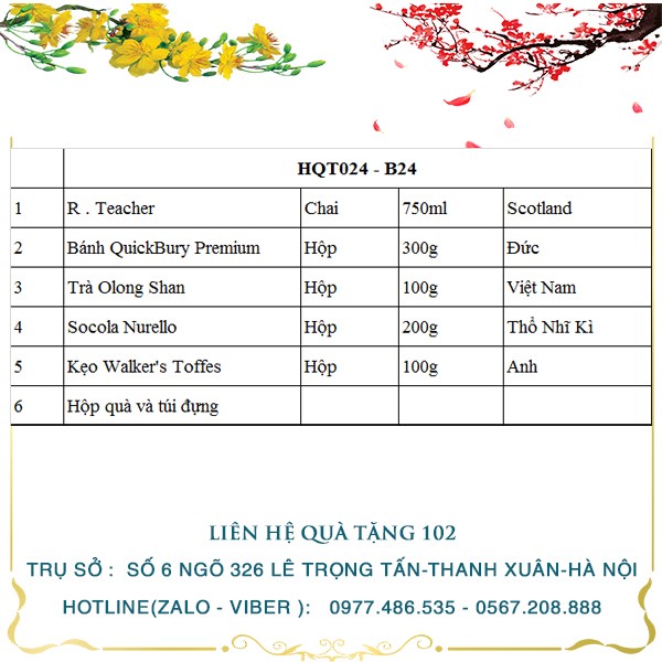 Hộp Quà Tết In Logo IQT024 - ảnh 2