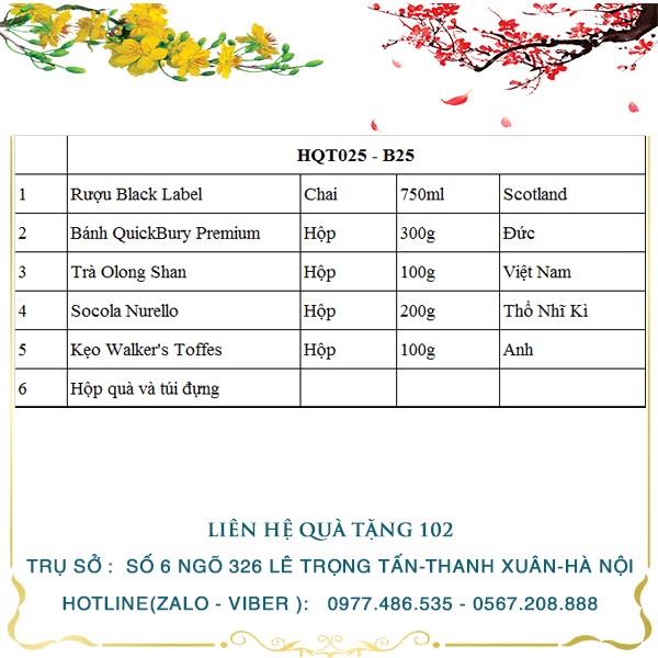 Hộp Quà Tết In Logo IQT025 - ảnh 2