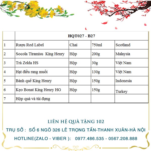 Hộp Quà Tết In Logo IQT027 - ảnh 2