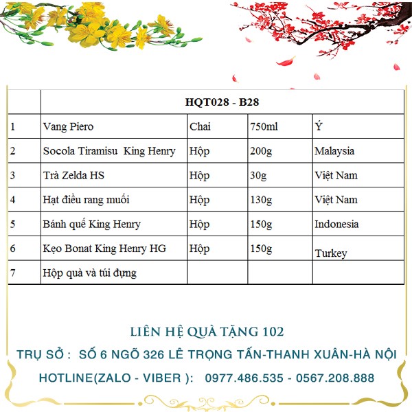 Hộp Quà Tết In Logo IQT028 - ảnh 2