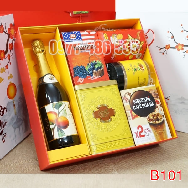 Hộp Quà Tết In Logo IQT031 - ảnh 2