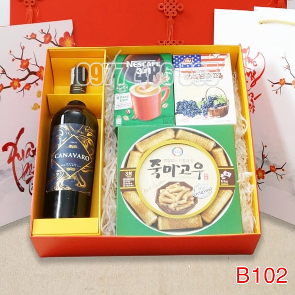 Hộp Quà Tết In Logo IQT032 - ảnh 2