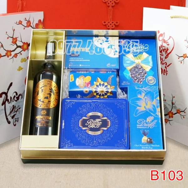 Hộp Quà Tết In Logo IQT033 - ảnh 2