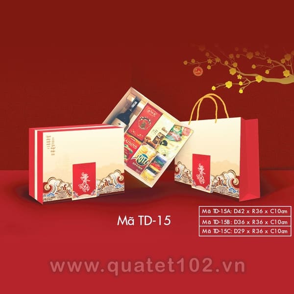 Hộp Quà Tết In Logo IQT037 - ảnh 4