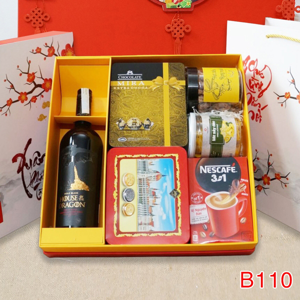 Hộp Quà Tết In Logo IQT040 - ảnh 2