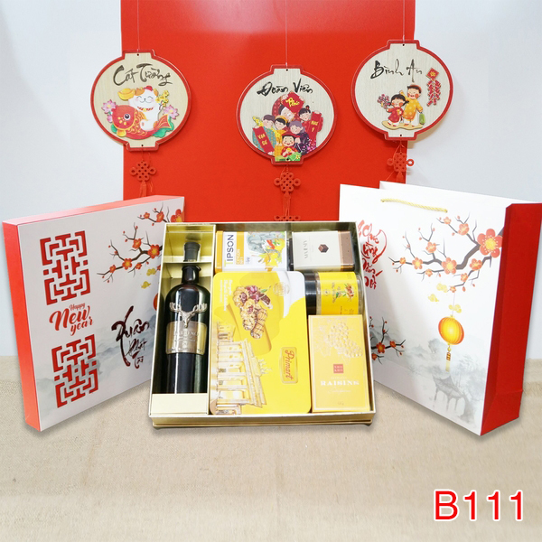 Hộp Quà Tết In Logo IQT041 - ảnh 2