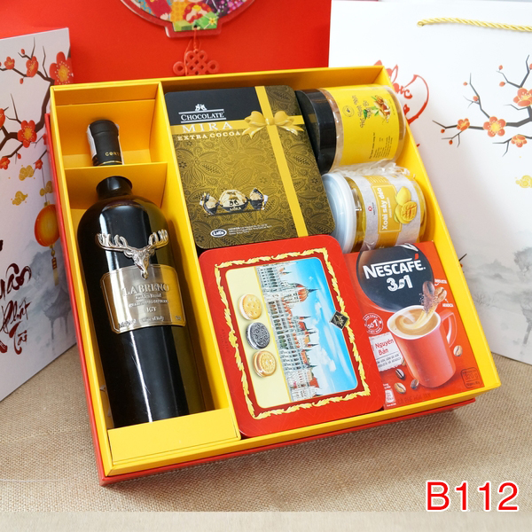 Hộp Quà Tết In Logo IQT042 - ảnh 2