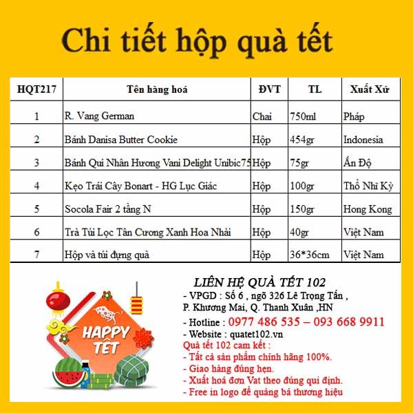 Hộp Quà Tết In Logo IQT048 - ảnh 3