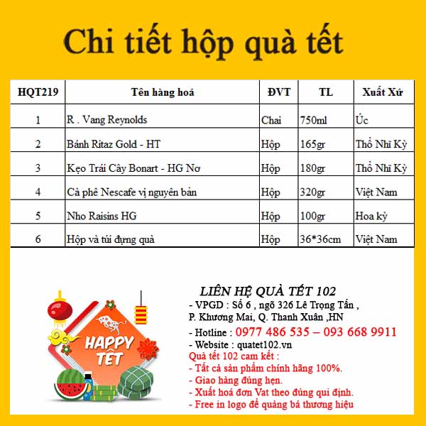 Hộp Quà Tết In Logo IQT050 - ảnh 3
