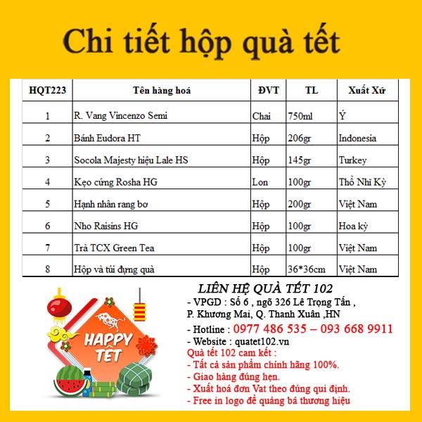 Hộp Quà Tết In Logo IQT054 - ảnh 3