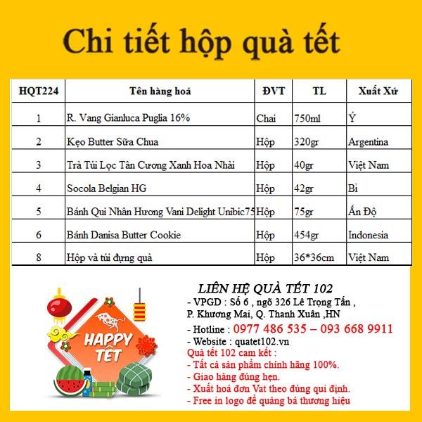 Hộp Quà Tết In Logo IQT055 - ảnh 3