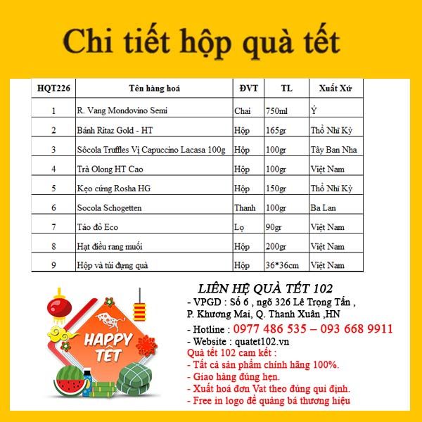 Hộp Quà Tết In Logo IQT057 - ảnh 3