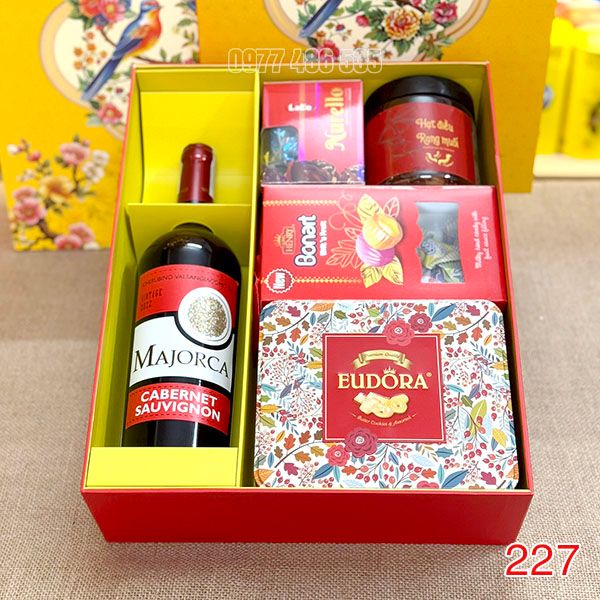 Hộp Quà Tết In Logo IQT058 - ảnh 2