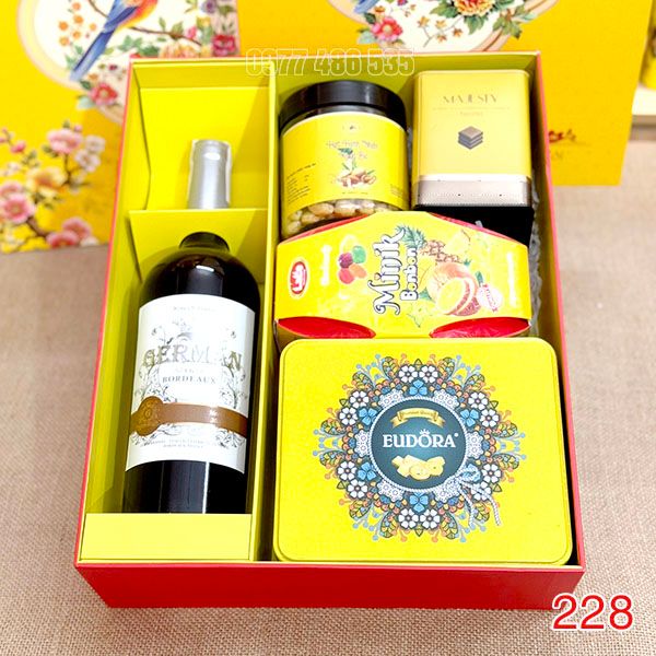 Hộp Quà Tết In Logo IQT059 - ảnh 2