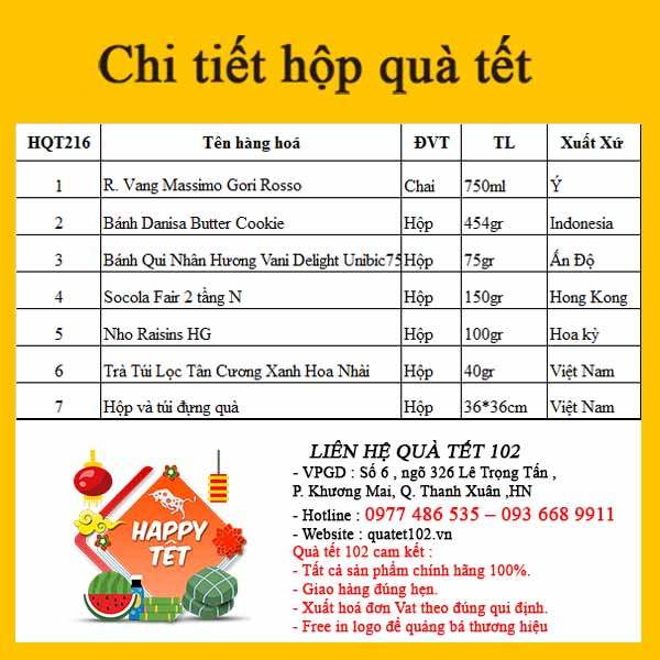 Hộp Quà Tết In Logo IQT061 - ảnh 3