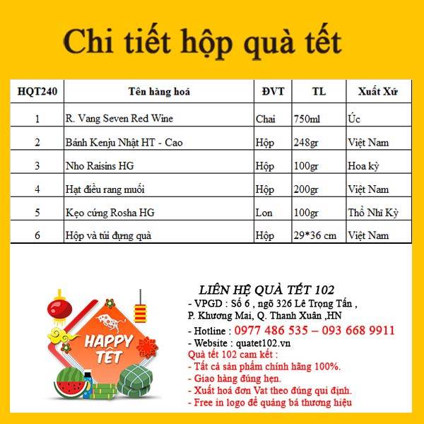 Hộp Quà Tết In Logo IQT062 - ảnh 3