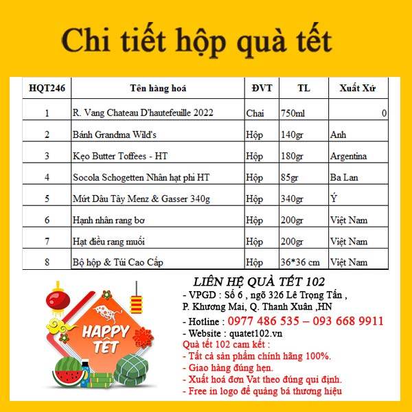 Hộp Quà Tết In Logo IQT068 - ảnh 3