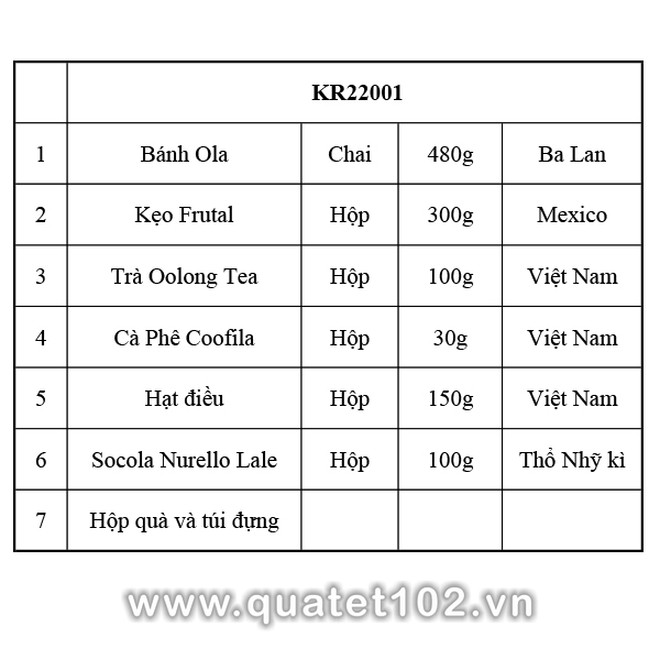 Hộp Quà Tết In Logo KR001 - ảnh 2