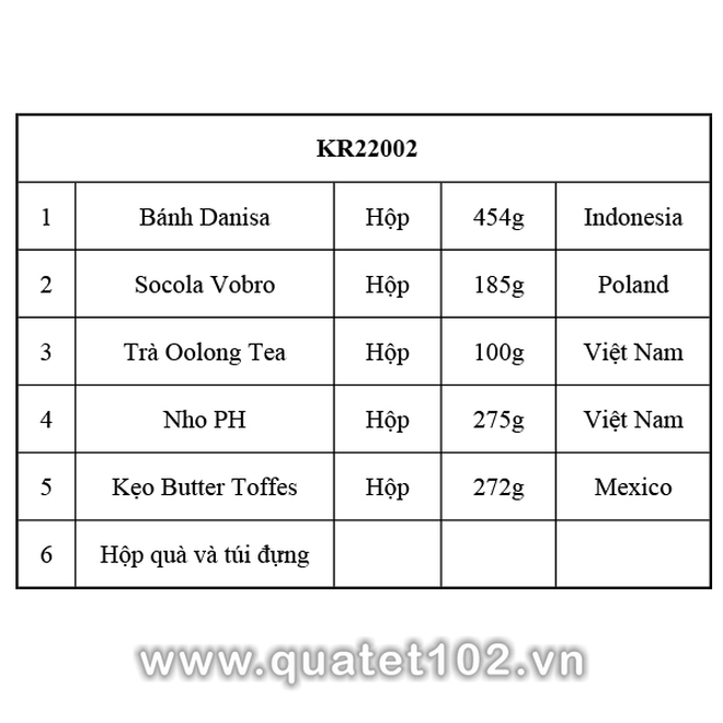 Hộp Quà Tết In Logo KR002 - ảnh 2