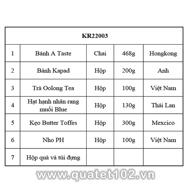 Hộp Quà Tết In Logo KR003 - ảnh 2