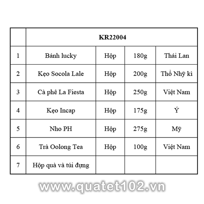 Hộp Quà Tết In Logo KR004 - ảnh 2