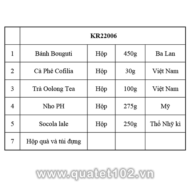 Hộp Quà Tết In Logo KR006 - ảnh 2