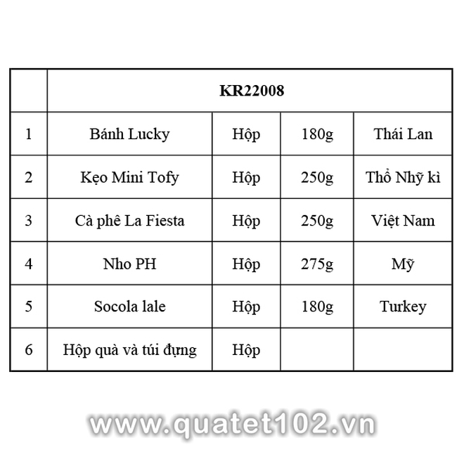 Hộp Quà Tết In Logo KR008 - ảnh 2