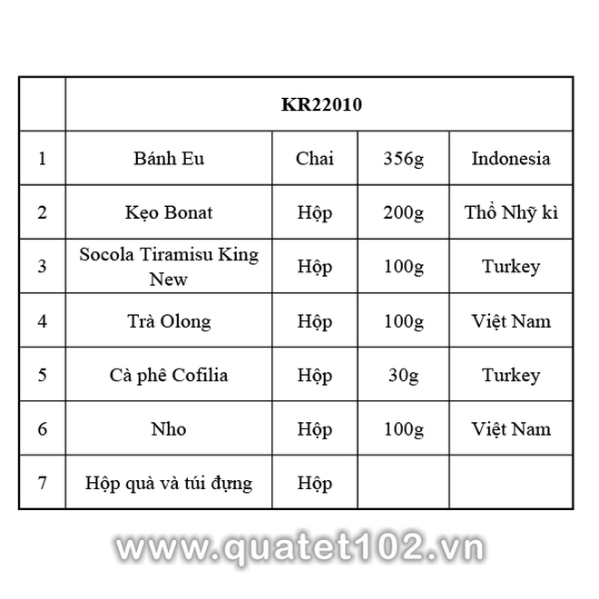 Hộp Quà Tết In Logo KR010 - ảnh 2