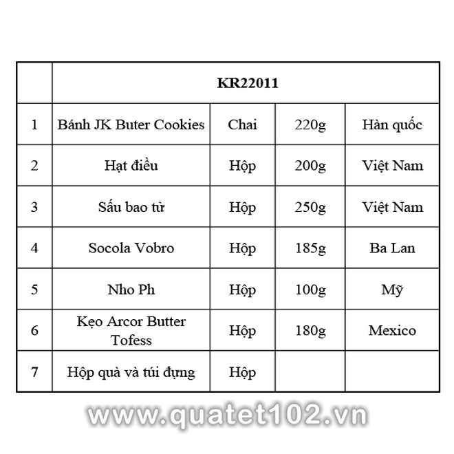 Hộp Quà Tết In Logo KR011 - ảnh 2