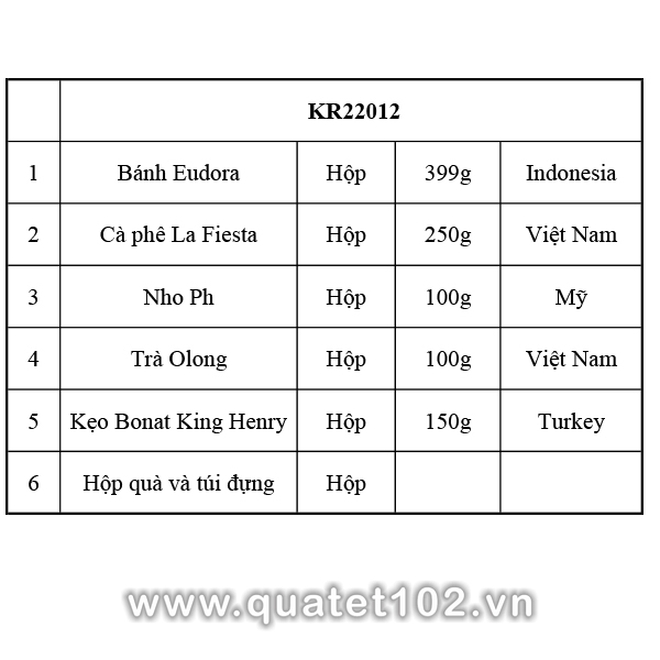Hộp Quà Tết In Logo KR012 - ảnh 2