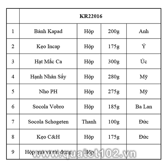 Hộp Quà Tết In Logo KR016 - ảnh 2
