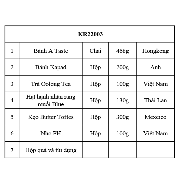 Hộp Quà Tết In Logo KR22003 - ảnh 2