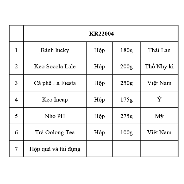 Hộp Quà Tết In Logo KR22004 - ảnh 2