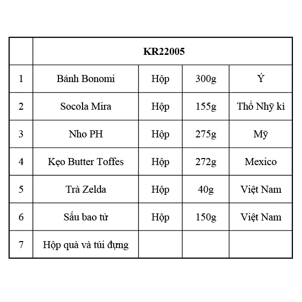 Hộp Quà Tết In Logo KR22005 - ảnh 2